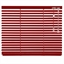 Afbeeldingen van Jaloezieen 25mm Bordeaux rood