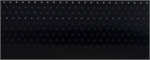 DEC50200 | Zwart geperforeerd