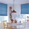 Afbeelding van Vouwgordijn velours op maat Licht blauw - Naples