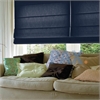 Afbeelding van Vouwgordijn velours op maat Donker blauw - Naples