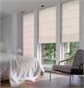 Afbeelding van Vouwgordijn velours op maat Beige - Naples