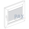 Afbeelding van Rolgordijn Perfect-fit lichtdoorlatende stof - Bruin / Beige