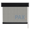 Afbeelding van Luxe rolgordijn cassette vierkant - Beige bruin gemeleerd Semi transparant
