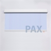 Afbeelding van Luxe rolgordijn cassette vierkant - Lichtblauw lucht Semi transparant