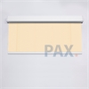 Afbeelding van Luxe rolgordijn cassette vierkant - Beige pastel Semi transparant