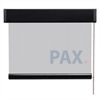 Afbeelding van Luxe rolgordijn cassette vierkant - Lichtgrijs wolken Semi transparant