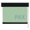 Afbeelding van Luxe rolgordijn cassette vierkant - Pastelgroen Semi transparant