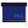Afbeelding van Luxe rolgordijn cassette vierkant - Blauw paars Semi transparant