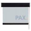 Afbeelding van Luxe rolgordijn cassette vierkant - Licht grijs / blauw Semi transparant