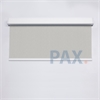 Afbeelding van Luxe rolgordijn cassette vierkant - Silver grey Semi transparant