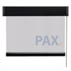 Afbeelding van Luxe rolgordijn cassette vierkant - Wit parel Semi transparant