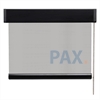 Afbeelding van Luxe rolgordijn cassette vierkant - Lichtgrijs lucht Semi transparant