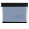 Afbeelding van Luxe rolgordijn cassette vierkant - Licht blauw macaron Semi transparant