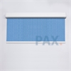 Afbeelding van Luxe rolgordijn cassette vierkant - Licht blauw verticaal gemeleerd Semi transparant