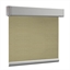 Afbeeldingen van Verano rolgordijn cassette vierkant - Glans goud beige met streep Transparant