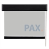 Afbeelding van Luxe rolgordijn cassette vierkant - Stoer wit Semi transparant