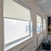 Afbeelding van Rolgordijn met luxe cassette rond - Creme ouderwets Semi transparant