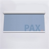 Afbeelding van Rolgordijn met luxe cassette rond - Licht blauw macaron Semi transparant