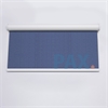 Afbeelding van Rolgordijn met luxe cassette rond - Blauw nacht Semi transparant