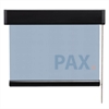 Afbeelding van Rolgordijn op maat XL Cassette vierkant - Lichtblauw pastel Verduisterend