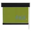 Afbeelding van Rolgordijn op maat XL Cassette vierkant - Limegroen gras Verduisterend