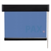 Afbeelding van Rolgordijn op maat XL Cassette vierkant - Blauw azuur Verduisterend
