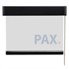Afbeelding van Rolgordijn XL luxe cassette vierkant - Wit glans Semi transparant