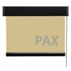 Afbeelding van Rolgordijn XL luxe cassette vierkant - Beige pastelgeel Semi transparant
