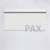 Afbeelding van Rolgordijn XL luxe cassette vierkant - Wit grijs Semi transparant