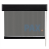 Afbeelding van Rolgordijn XL luxe cassette vierkant - Donker grijs gemeleerd Semi transparant