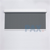 Afbeelding van Rolgordijn XL luxe cassette vierkant - Gemeleerd antraciet Semi transparant