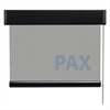 Afbeelding van Rolgordijn XL luxe cassette vierkant - Lichtgrijs gemeleerd Semi transparant