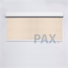 Afbeelding van Rolgordijn XL luxe cassette vierkant - Beige parel Semi transparant