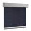 Afbeeldingen van Rolgordijn XL luxe cassette vierkant - Donker blauw asfalt Semi transparant
