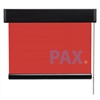 Afbeelding van Rolgordijn XL luxe cassette vierkant - Rood gala Semi transparant