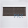 Afbeelding van Rolgordijn brede ramen Cassette vierkant - Antraciet ouderwets Transparant