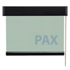 Afbeelding van Rolgordijn brede ramen Cassette vierkant - Lichtblauw turquoise Transparant