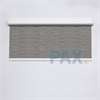 Afbeelding van Rolgordijn XL luxe cassette vierkant - Modern grijs bruin small Semi transparant