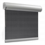 Afbeeldingen van Rolgordijn op maat XL cassette rond - Donkergrijs licht Verduisterend