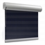 Afbeeldingen van Rolgordijn op maat XL cassette rond - Donkerblauw Verduisterend
