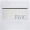 Afbeelding van Rolgordijn XL luxe cassette rond - Wit glans met ribbel Semi transparant