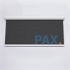 Afbeelding van Rolgordijn XL luxe cassette rond - Donkergrijs ribbel Semi transparant