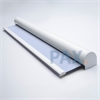 Afbeelding van Rolgordijn XL luxe cassette rond - Lichtblauw lucht Semi transparant