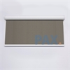Afbeelding van Rolgordijn XL luxe cassette rond - Antraciet Grijsbruin Semi transparant