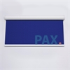 Afbeelding van Rolgordijn XL luxe cassette rond - Blauw paars Semi transparant