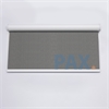 Afbeelding van Rolgordijn XL luxe cassette rond - Donker grijs gemeleerd Semi transparant