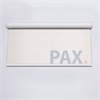 Afbeelding van Rolgordijn XL luxe cassette rond - Wit/Crème Semi transparant