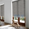 Afbeelding van Rolgordijn XL luxe cassette rond - Modern grijs bruin small Semi transparant