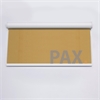 Afbeelding van Rolgordijn XL luxe cassette rond - Goudbeige Semi transparant