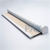 Afbeelding van Rolgordijn XL luxe cassette rond - Beige parel Semi transparant